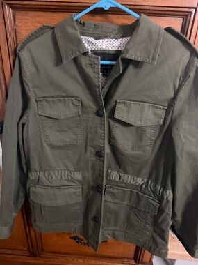 Banana Republic Olive Green Utility Jacket